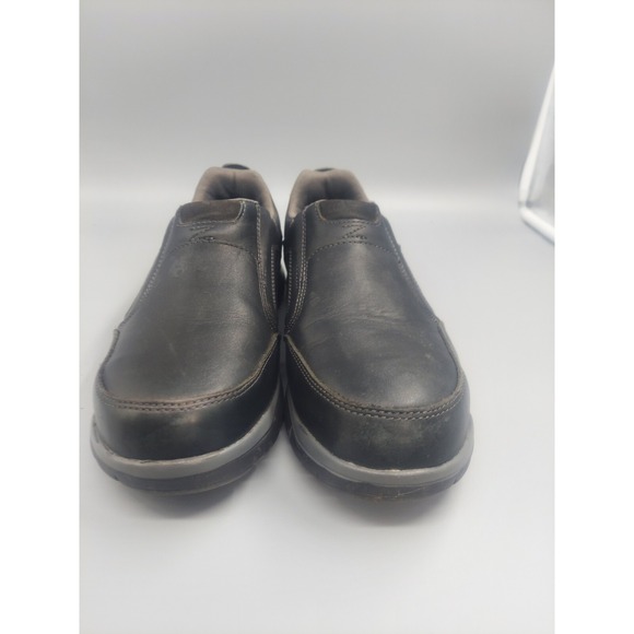 Rockport Works Men's Steel Toe Primetime‎ Casuals Work Black Size 9 M - Picture 1 of 6